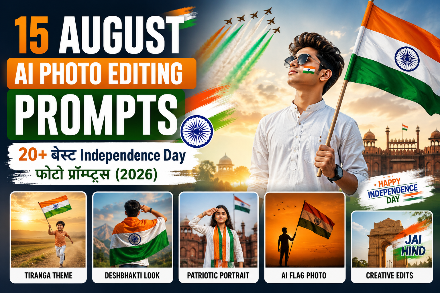 15 August AI Photo Editing Prompts